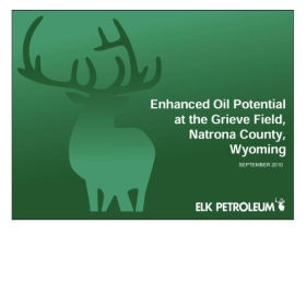 Enhanced Oil Potential at the Grieve Field, Natrona County, Wyoming