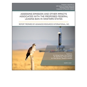 Assessing Emission and Other Impacts Associated with the Proposed Federal Leasing Ban in Western States.