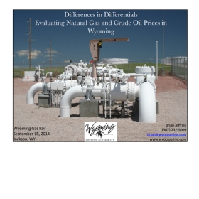 Differences in Differentials Evaluating Natural Gas and Crude Oil Prices in Wyoming