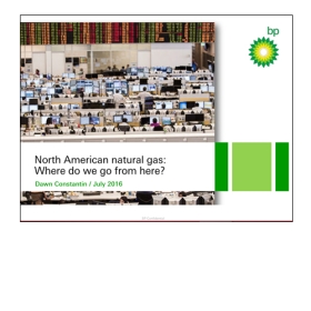 North American Natural Gas: Where do we go from here?