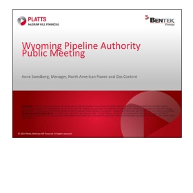 Wyoming Pipeline Authority Public Meeting