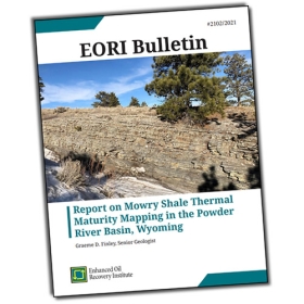 Report on Mowry Shale Thermal Maturity Mapping in the Powder River Basin, Wyoming