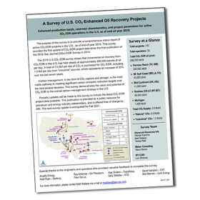 A Survey of U.S. CO2 Enhanced Oil Recovery Projects