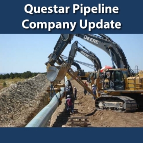 Questar Pipeline Company Update